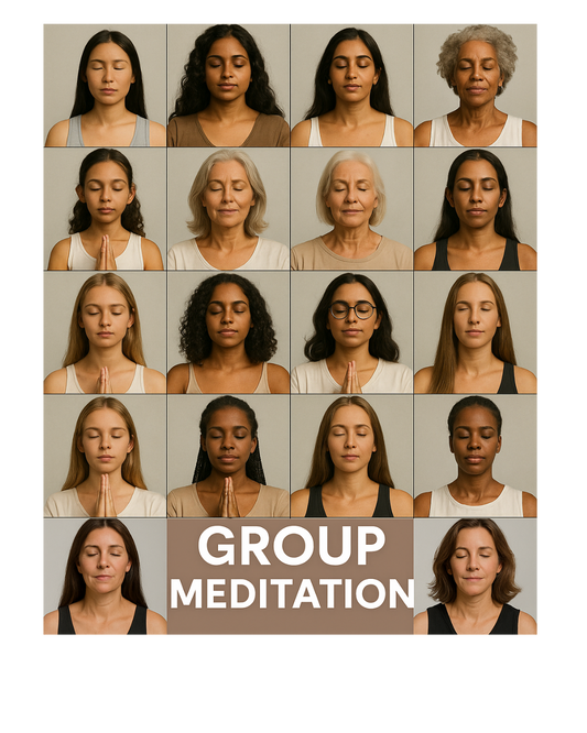 Group meditation on Zoom with Devi Wellness – live guided practice